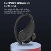 Bluedio S6 Sports Wireless Bluetooth Earphones - Black - 6