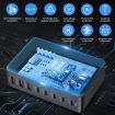 440W GaN USB Power Adapter Travel Charger with 3 x USB, 5 x PD Port - 5