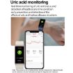 Smart Healthy Sports Bracelet - Uric Acid Blood Lipid Monitoring (Pink) - 9