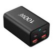2A2C-100W GaN Pro 100W USB x 2 Fast Charger EU Plug Black - 2