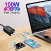 2A2C-100W GaN Pro 100W USB x 2 Fast Charger - UK Plug - 8