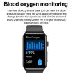 Smart Watch Ring ECG Temperature Heart Rate Blood Pressure Brown Leather - 8