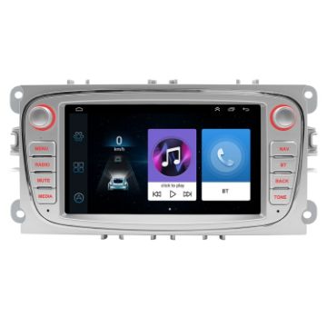 Ford Focus 7" HD Android Navigation Bluetooth RDS Radio, 1+32G Silver - 1