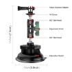 PULUZ Magic Arm Suction Cup Mount - Black - 2