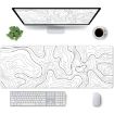 Large Abstract Mouse Pad Gamer Office Computer Desk Mat, Size: 400 x 900 x 2mm - 5