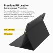 Ulefone Smart Book Cover PU Leather Case for Tab A11 Pro - Grey - 6