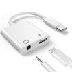 2 in 1 USB-C Adapter with 3.5mm Headphone Jack for iPad Pro - 1