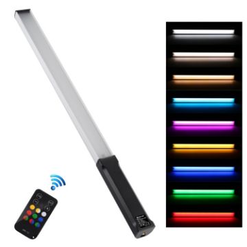 PULUZ RGB Colorful LED Stick Fill Light with Remote Control - 1