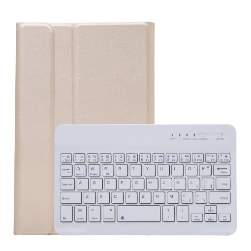 Samsung Galaxy Tab A7 Lite 8.7 T220/T225 Keyboard Case (Gold) - 1