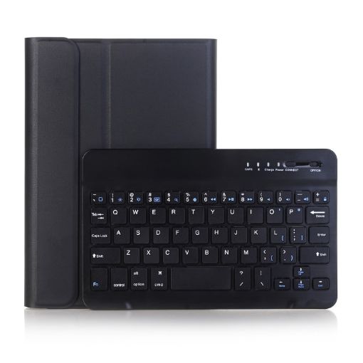 Detachable Bluetooth Keyboard Leather Tablet Case for Galaxy Tab A 8.0 T290/T295 - 1