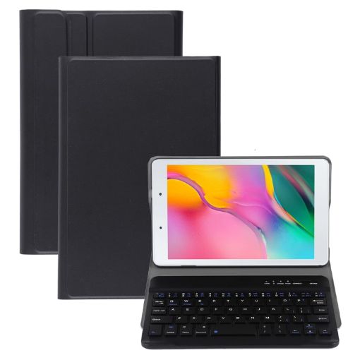 Ultra-thin Magnetic Bluetooth Keyboard Leather Case for Galaxy Tab A 8.0 2019 - 1
