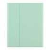 Samsung Galaxy Tab S6 Lite Bluetooth Keyboard Leather Case Green - 2