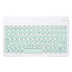 Samsung Galaxy Tab S6 Lite Bluetooth Keyboard Leather Case Green - 3