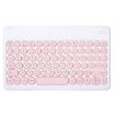 Samsung Galaxy Tab S6 Lite Bluetooth Keyboard Leather Case (Pink) - 3