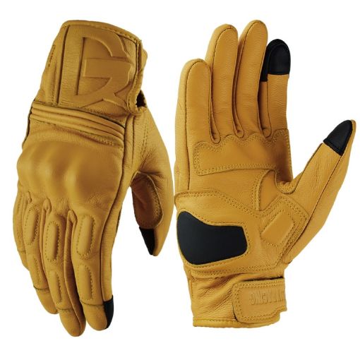 GHOST RACING Motorcycle Riding Full-finger Gloves, Size L - Anti-fall & Warm - 1