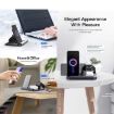 DW08 15W 3 in 1 Folding Wireless Charger - White - 5