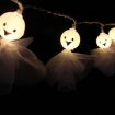 Halloween Fabric Ghost String Lights LED - 1.5m 10 Lights White - 7