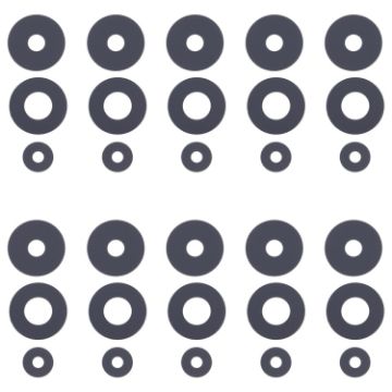 10pcs Back Camera Lens for Xiaomi Poco X6 - 1