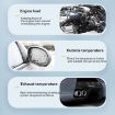 Head-up Display OBD Multi-function Vehicle Instrument Oil Temperature Gearbox Monitoring - 7