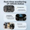Head-up Display OBD Multi-function Vehicle Instrument Oil Temperature Gearbox Monitoring Screen - 6