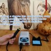 Wood Burning Pen Gourd Branding Tool US Plug - 2