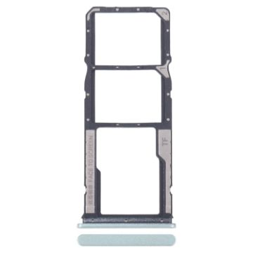Original Xiaomi Redmi 13R SIM Card Tray + Micro SD Card Tray (Green) - 1