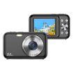 DC406L 2.4-Inch 1080P Mini HD 16X Zoom Digital Camera EU Plug - 1