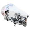 Disposable Transparent PE Film Motorcycle Scooter Cover - 1