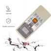 Fujitsu AR-JE6 Air Conditioner Remote Control Replacement Parts - 4