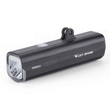 WEST BIKING High Lumen Type-C Aluminum Alloy Headlight - 1