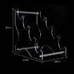4 Layer Lightsaber Display Stand Acrylic Toy Rack - 2