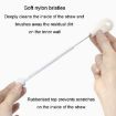 Silicone Rotating Cup Brush Set - Bottle Nipple Straw Cleaner Brush - 7