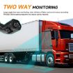10.36 inch Wired HD Blind Zone Monitor Reversing Kit Left - 2