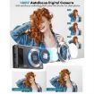 DC308 4K HD Dual-Camera Digital Camera 16X Zoom AU Plug (White) - 3