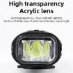 ESLNF Mountain Bike Headlight Waterproof Aluminum USB Charging - 4