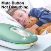 Rechargeable Silent Wireless Mouse, 2.4G+Bluetooth Green - 7
