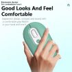 Rechargeable Wireless Mouse, Blue - 2.4G+Bluetooth - 5