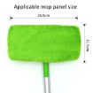 Chenille Gray Replacement Pads for Swiffer Sweeper - 10-inch Flat Mop - 3