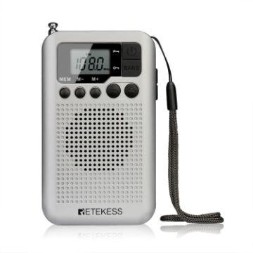 RETEKESS TR106 Portable Radio with Sleep Timer - Compact Design - 1