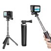 TELESIN Mini Desktop Selfie Tripod for Sports Camera - Height Adjustable - 1