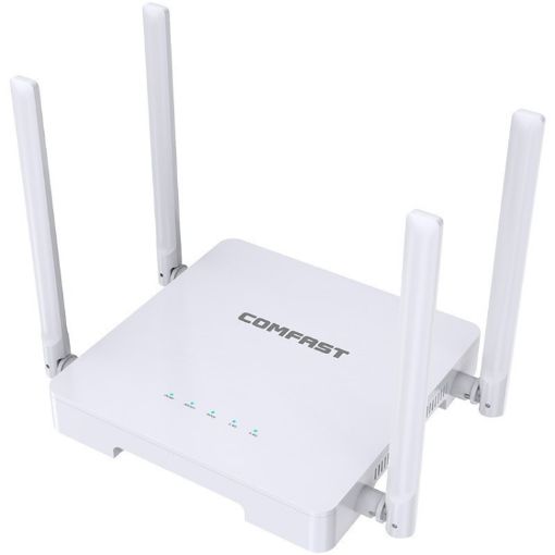 COMFAST CF-WR630AX 3000Mbps Dual-Band WiFi6 MESH Router 4x5dBi Antenna - 1