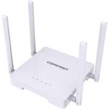 COMFAST CF-WR630AX 3000Mbps Dual-Band WiFi6 MESH Router EU Plug - 1