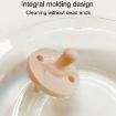 Round Heads Baby Silicone Pacifier - Peach Pink - 4