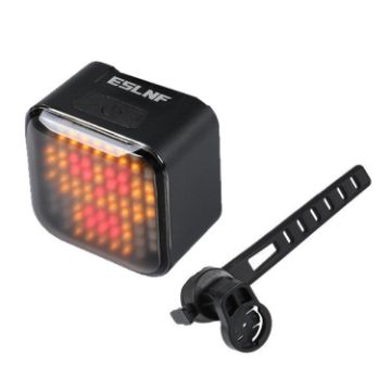 ESLNF Bicycle Tail Light Mountain Bike Smart Brake Sensor Waterproof Lamp - 1