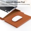 Multifunctional Laptop PU Magnetic Stand Split Liner Bag, 15 inch, Dark Green - 6
