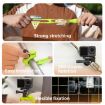 TELESIN Action Camera Mount Silicone Adjustable Mini Flexible Bracket Black - 4