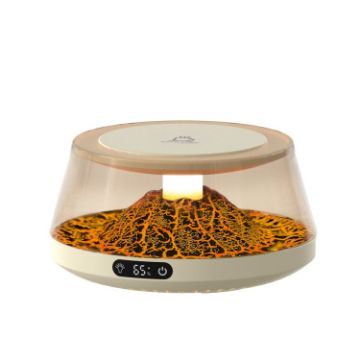 Volcano Heating Cup Mat - Temperature Adjust, Atmosphere Light - US Plug - 1