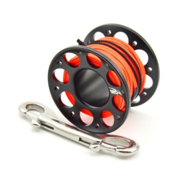KEEP DIVING Aviation Aluminum Reel Double Hook Diving Buoy Rope Release Device - 1