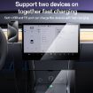 Yesido Y65 PD100W Type-C + QC18W USB Super Fast Car Charger - Black - 6