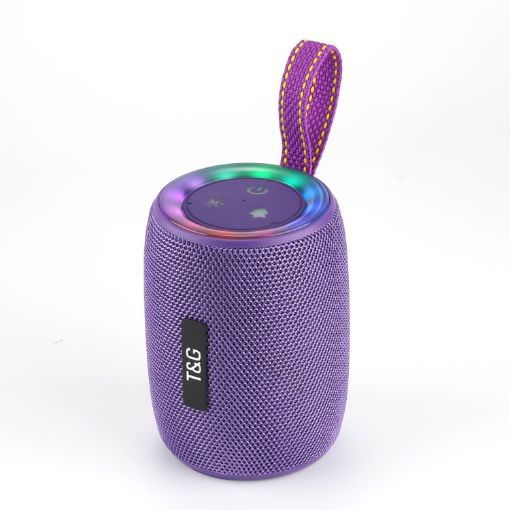 T&G TG434 Outdoor Bluetooth Speaker - Purple - 1
